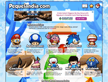 Tablet Screenshot of pequelandia.com